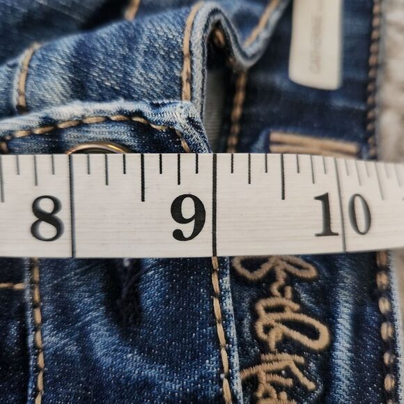 Kut from the Kloth Catherine Boyfriend Shorts Medium Wash Denim Women's Size 6 - Picture 9 of 11